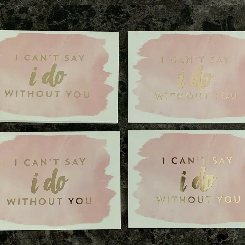 Bridesmaid Proposal Cards